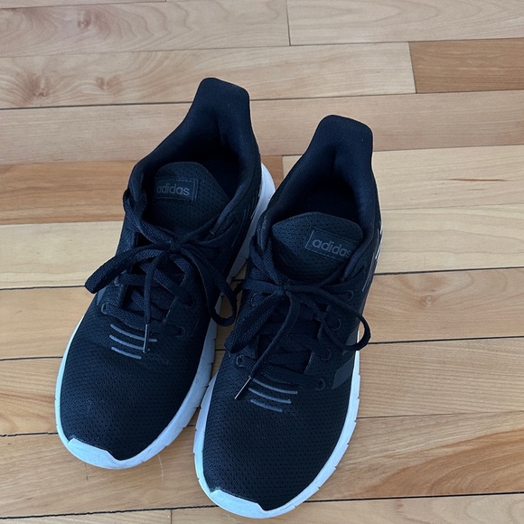 Adidas women’s Black Athletic Sneakers - Picture 2 of 5